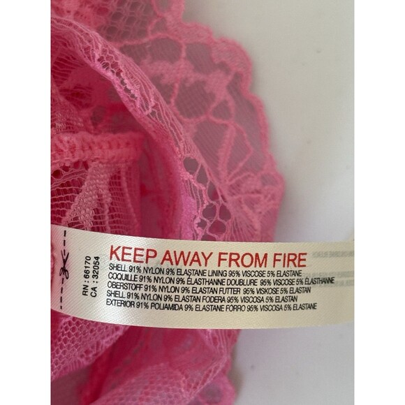 Free People Intimately Lacey Essential Cami Lace‎ Camisole Pink Size Large NWOT - Picture 9 of 11